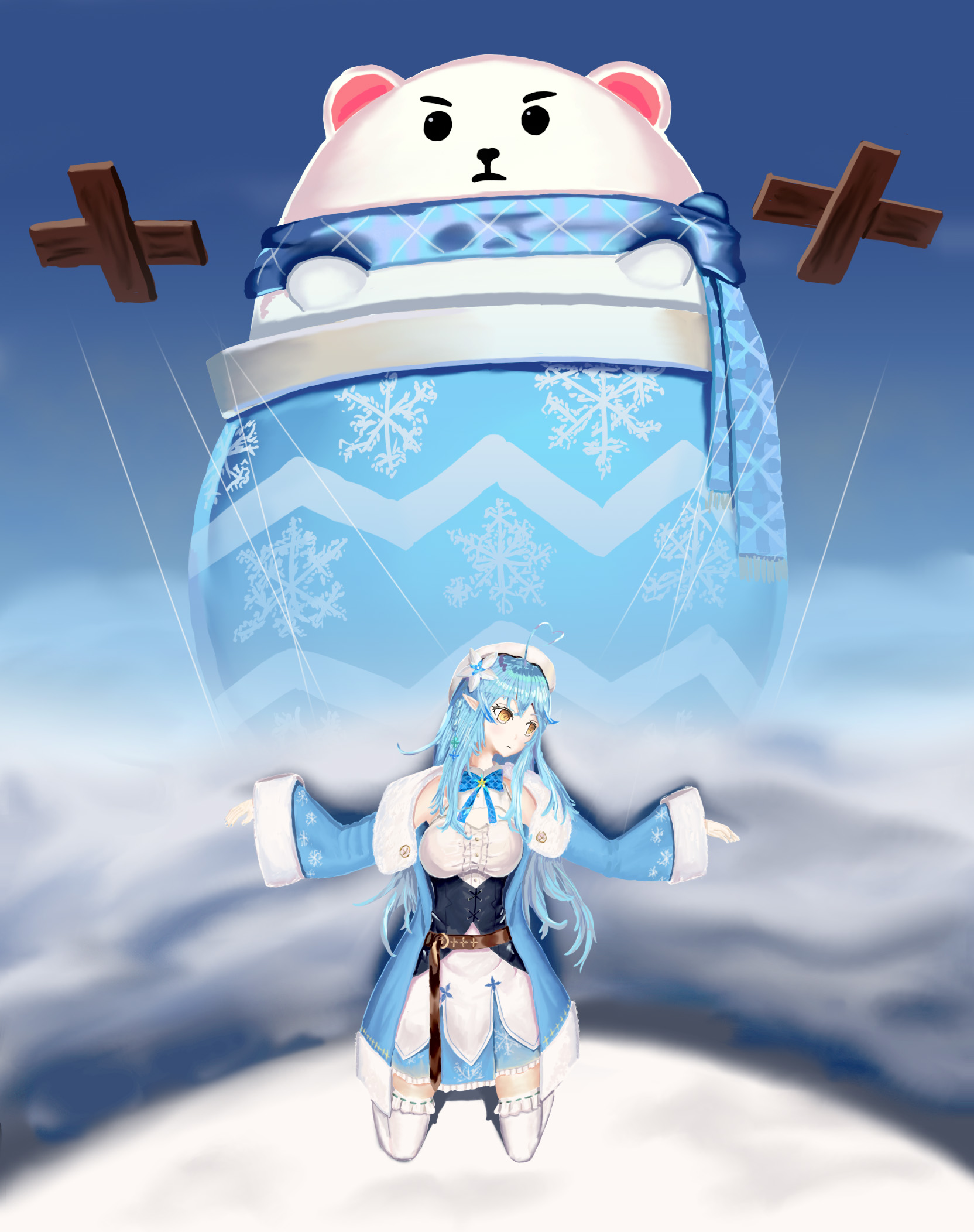 Lamy is controlled by Daifuku with the puppet strings (parody cover)
