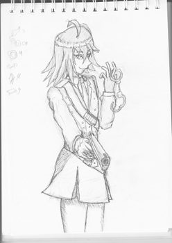 She will shoot.